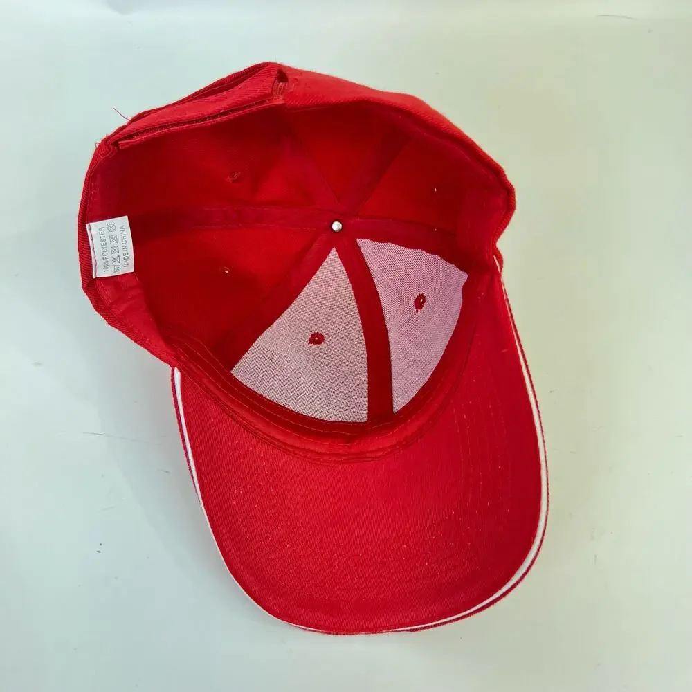 New Kids On The Block Red Hat Baseball Cap NKOTB Donny Joey 80s 90s Vintage